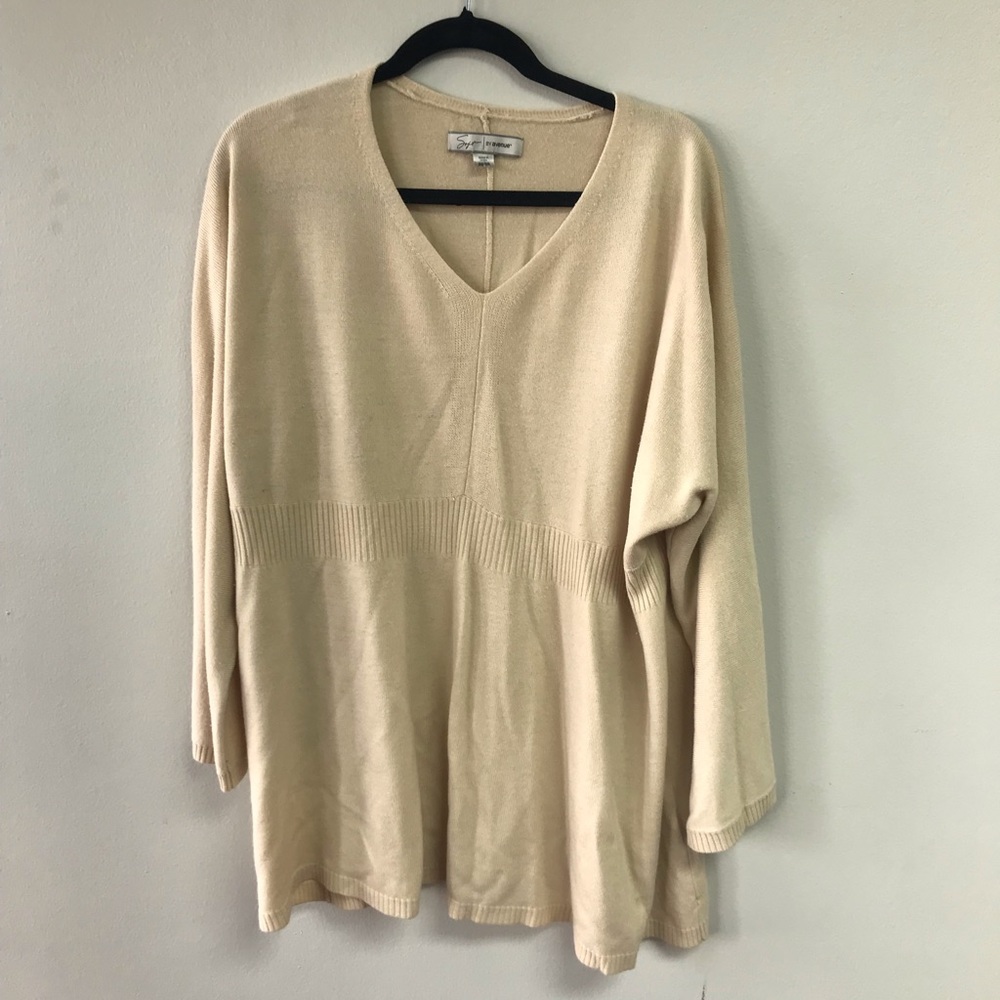 V neck sweater by avenue size 26/28 .